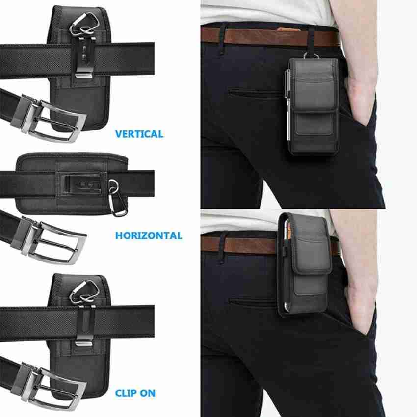 Belt clearance clip pouch