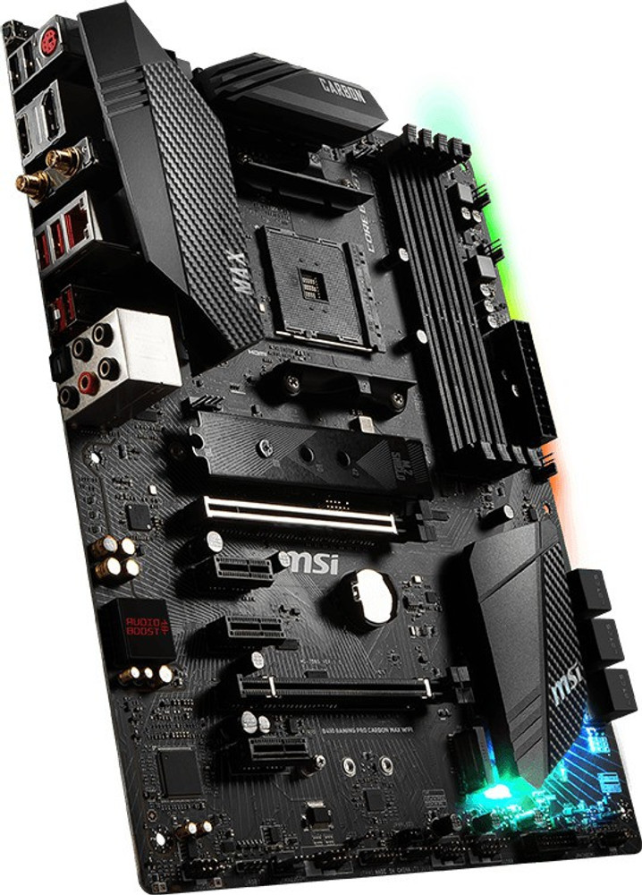 MSI B450 GAMING PRO CARBON MAX WIFI ATX AM4 Gaming AM4Socket