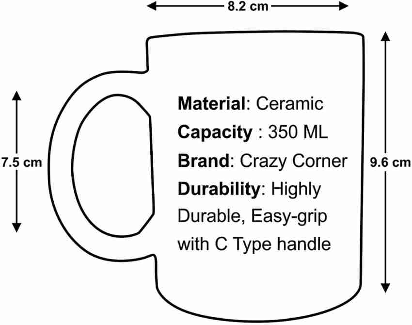 copy of Mug Friends LIPTON JOEY yellow cup tea ceramic TV series