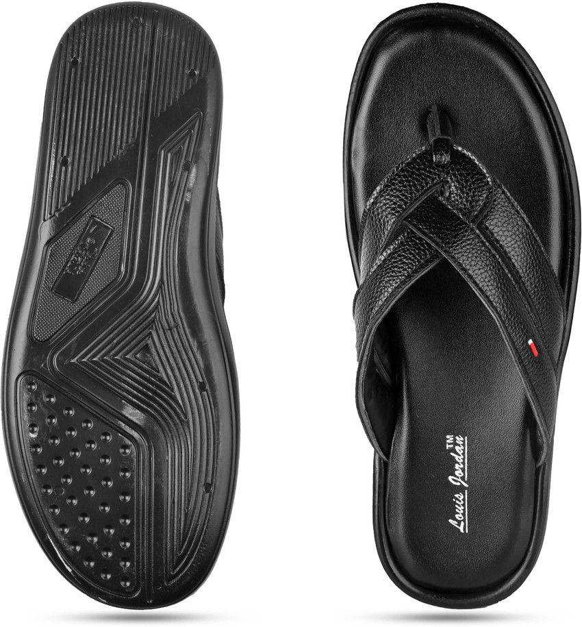 Jordan black flip flops sales