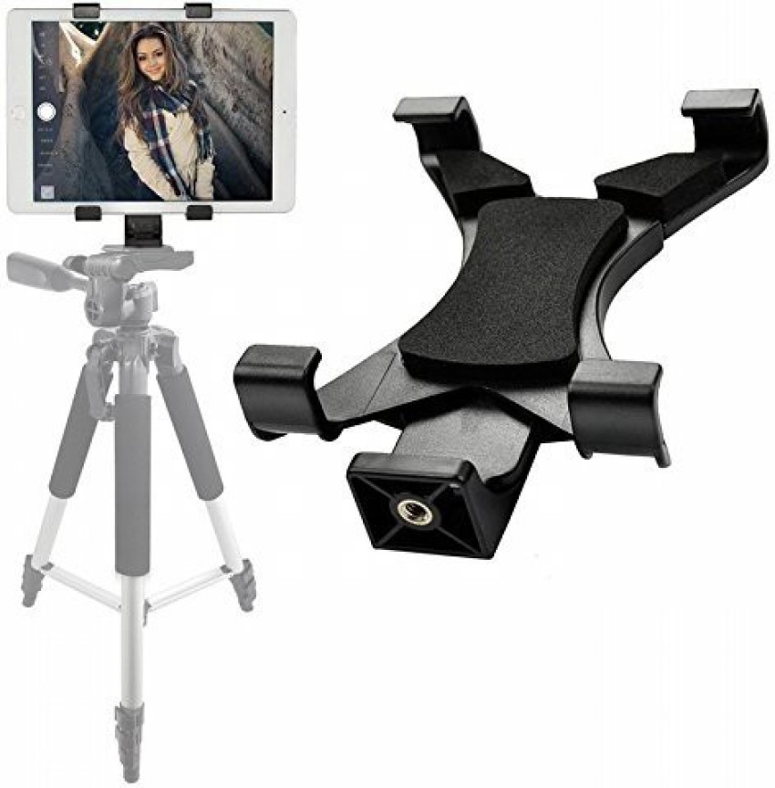 Tablet Tripod for iPad Floor Stand,iPad Pro Tripod Mount for Video  Recording,iPhone Holder Stand w. Remote Aluminum 360 Rotating Adjustable  68 Tall