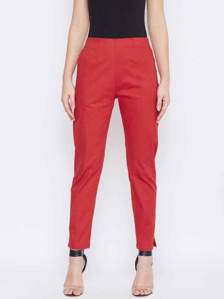 Buy QRious Women Light Green Solid Single Casual Trousers Online at Best  Prices in India  JioMart