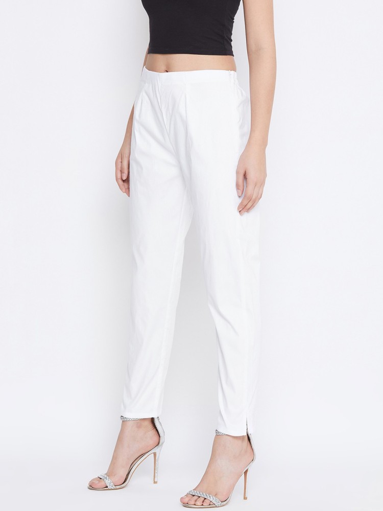 Mango White Trousers  Buy Mango White Trousers online in India
