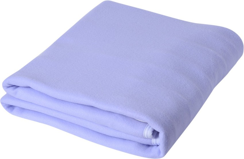 Expressions Solid Single Electric Blanket for Heavy Winter
