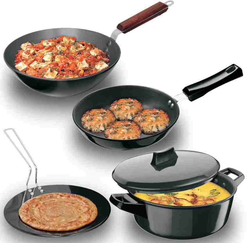Hawkins Futura HA Cookware Set (ASET1) 4 Pc Cookware Set