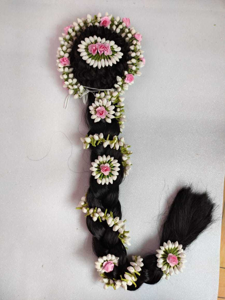 PRAFULLIT Flowers Jewellery BRIDAL HAIR FLOWER DECORATION Hair