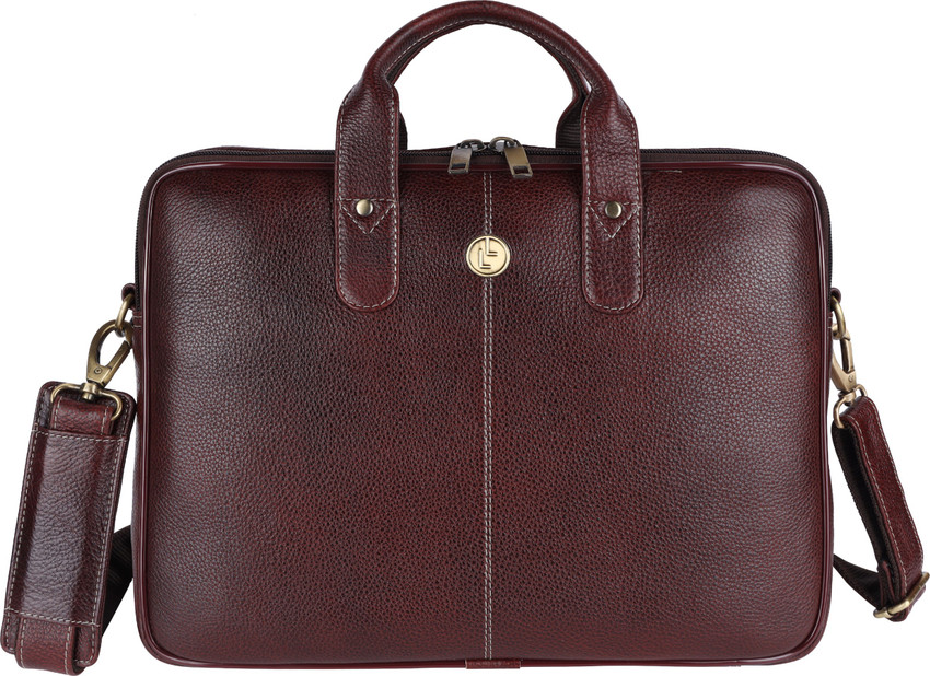 Flipkart WE TRAVEL 100 Genuine Leather Office File Bag
