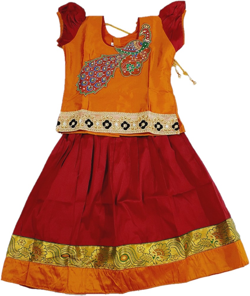 Flipkart kidswear girl store lehenga