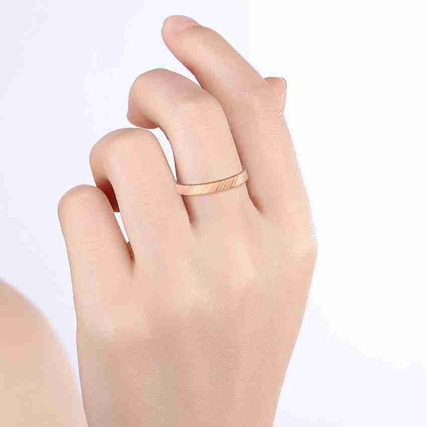 Thin store copper ring