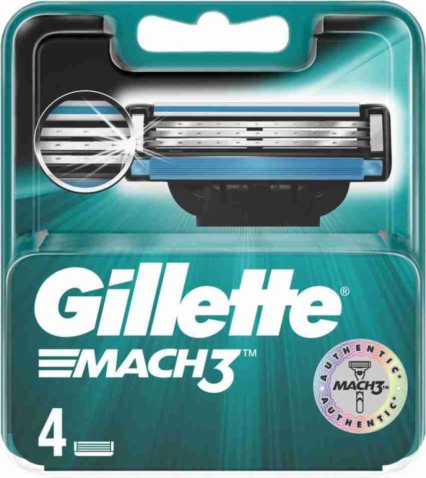 Gillette Mach3 Cartridges - 4 cartridges