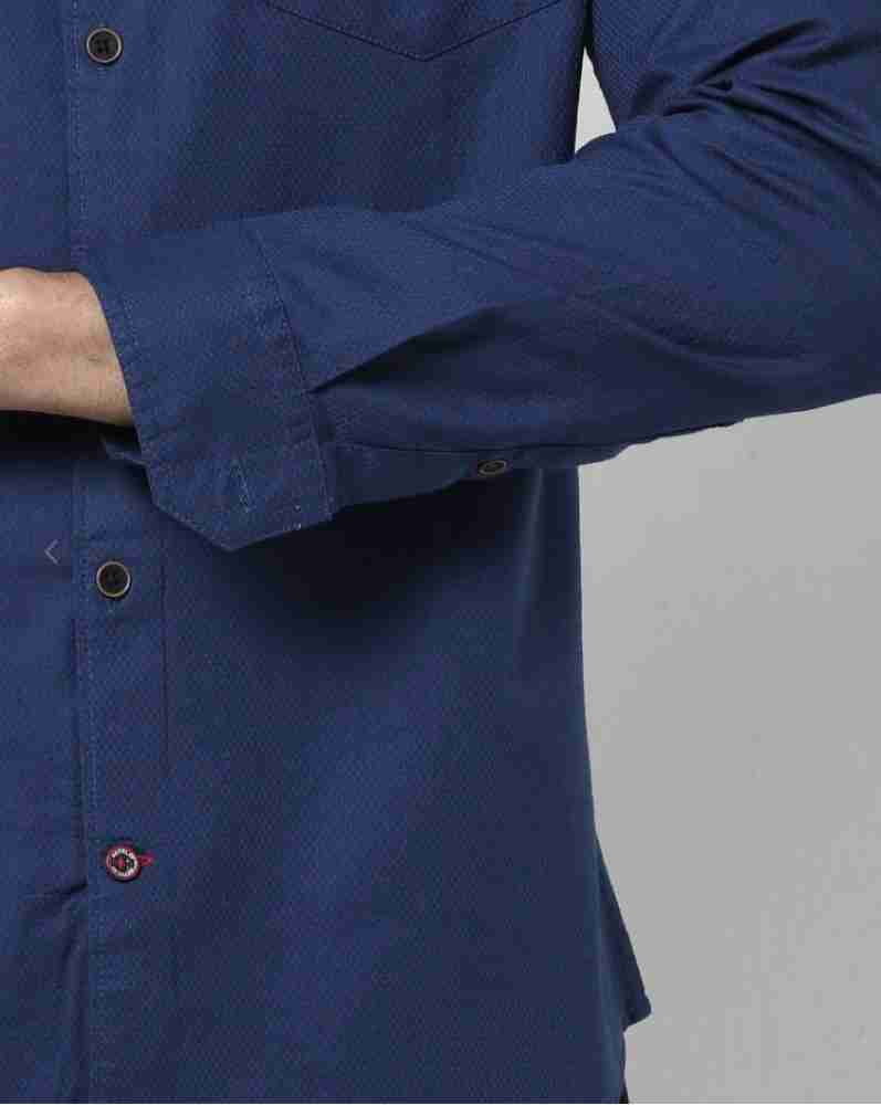 Netplay Men Solid Casual Blue Shirt - Buy Netplay Men Solid Casual Blue  Shirt Online at Best Prices in India