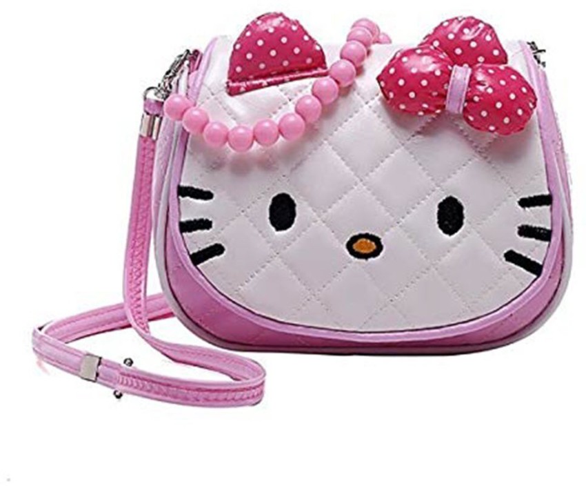 Hello Kitty Lovely Bear Face Shoulder Pouch