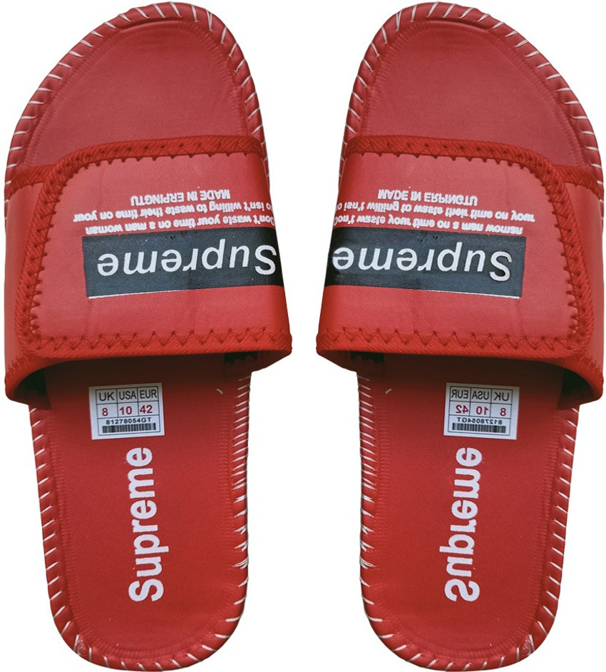 Supreme flip flops original price discount