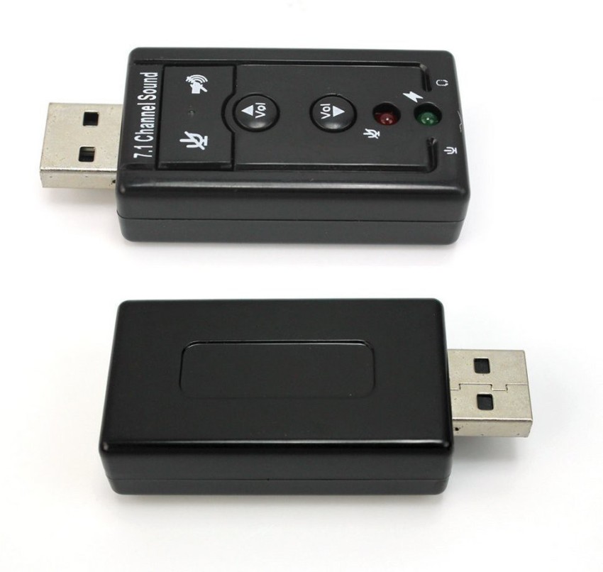 Carte Son Externe BERSERKER Carte son USB 7.1 - Hub 3 ports USB