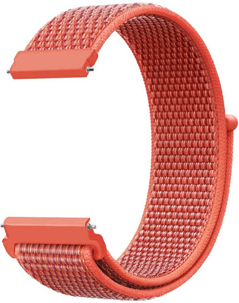V TAN Nylon Sport Loop Smart Wrist Bands Strap for Samsung Galaxy