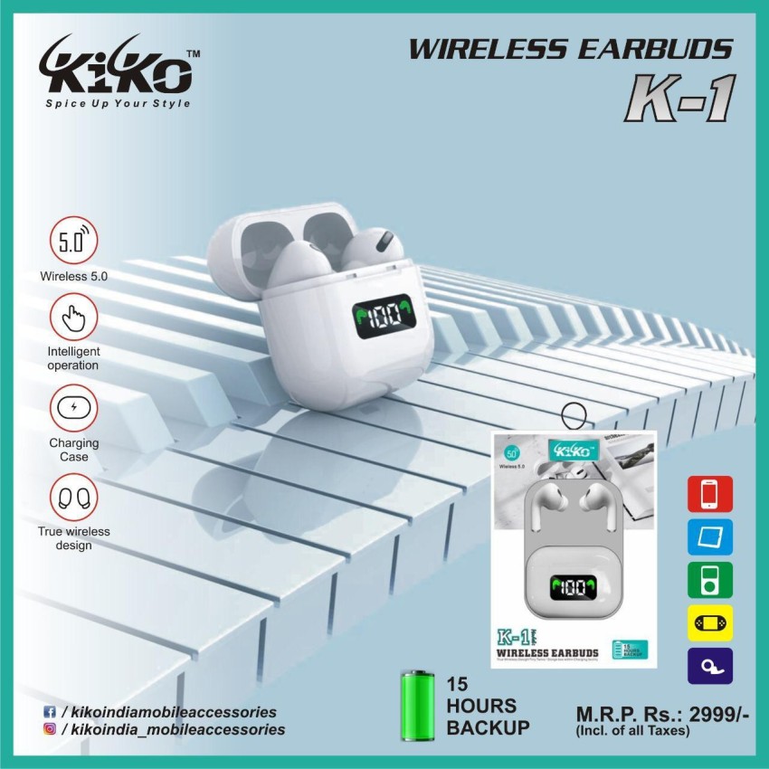 Kiko Wireless Bluetooth Stereo KIKO-BLTH-HDST-1 Headset Earphone Bluetooth  Headset Price in India - Buy Kiko Wireless Bluetooth Stereo KIKO-BLTH-HDST-1  Headset Earphone Bluetooth Headset Online - Kiko 