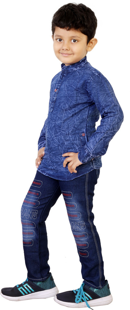 Jeans clearance kurta boys