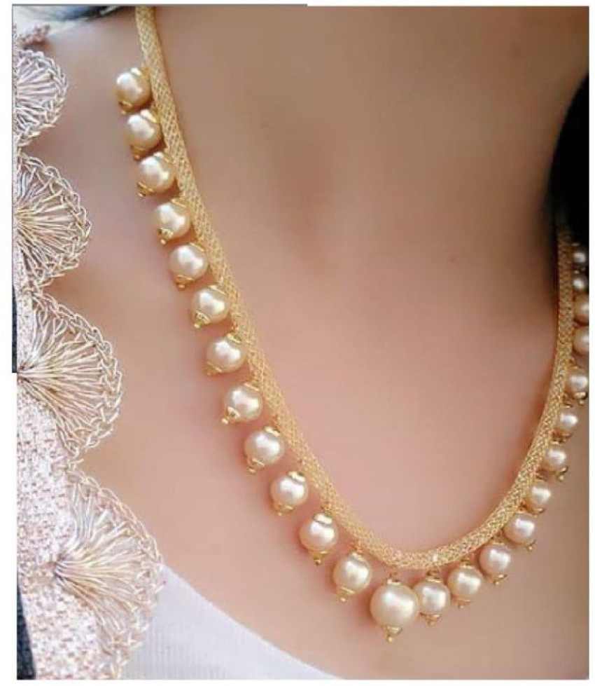 Pearl deals necklace flipkart