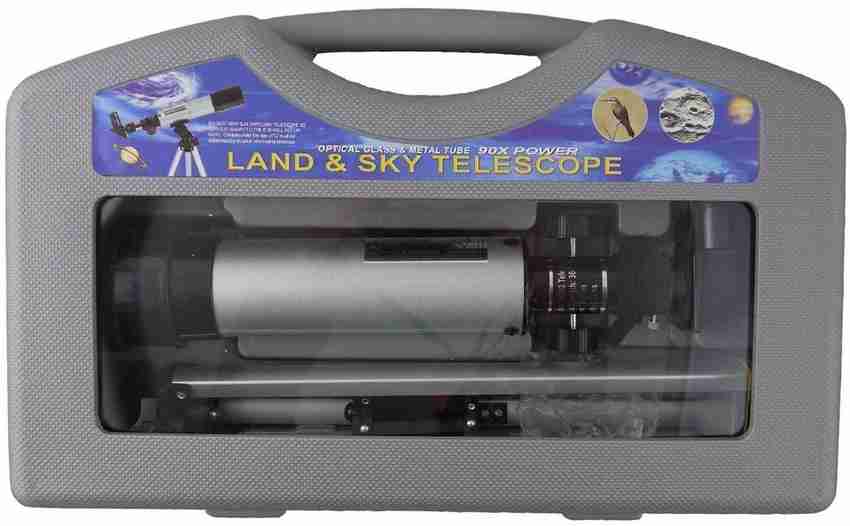 Buy ujas 90X Zoom Astronomical Land and Sky Refractor Telescope