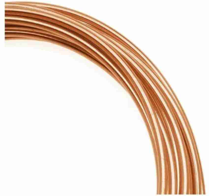 Bare copper wire spools