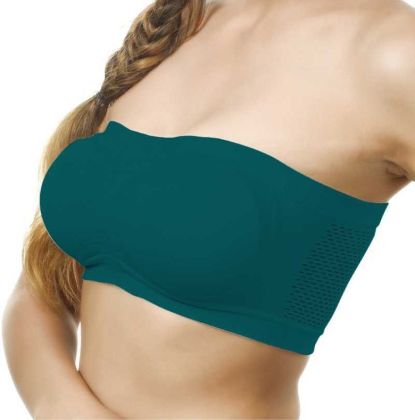 Blue fashion Women Bandeau/Tube Non Padded Bra - Buy Blue fashion Women  Bandeau/Tube Non Padded Bra Online at Best Prices in India