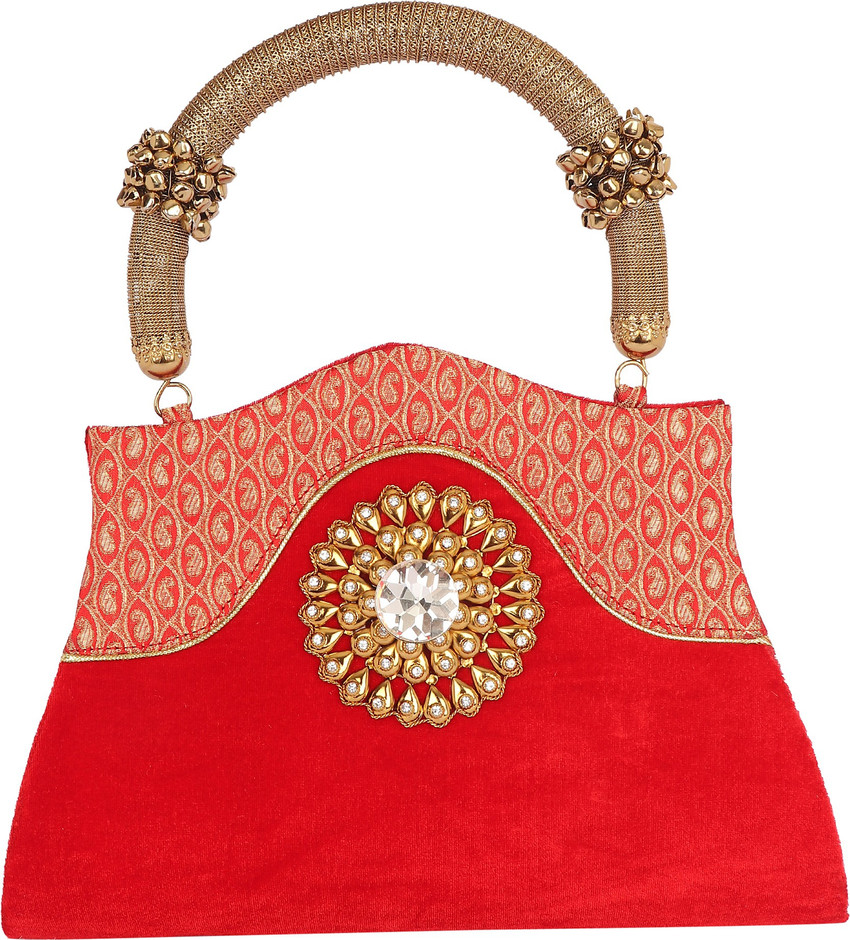 Bag Pepper Party Red Clutch Red Price in India Flipkart