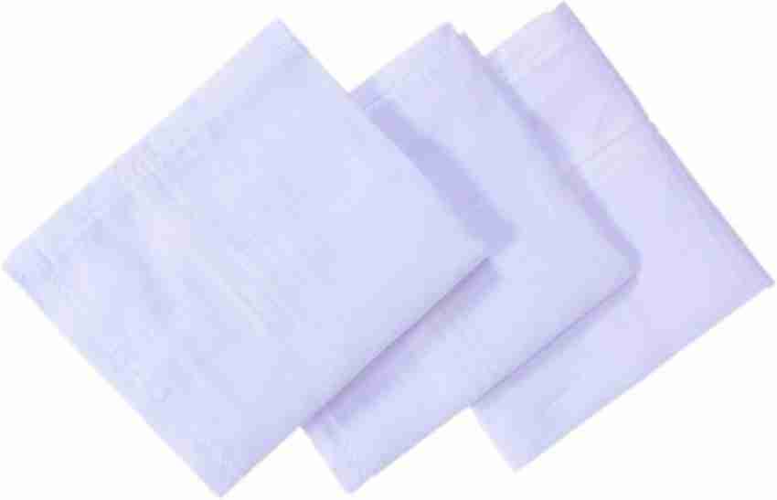 12pcs FACE TOWEL/HAND TOWEL WHITE PLAIN GOOD QUALITY WITH LINING DESIGN