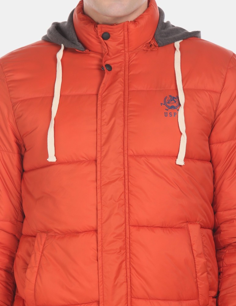 Orange polo cheap bubble jacket