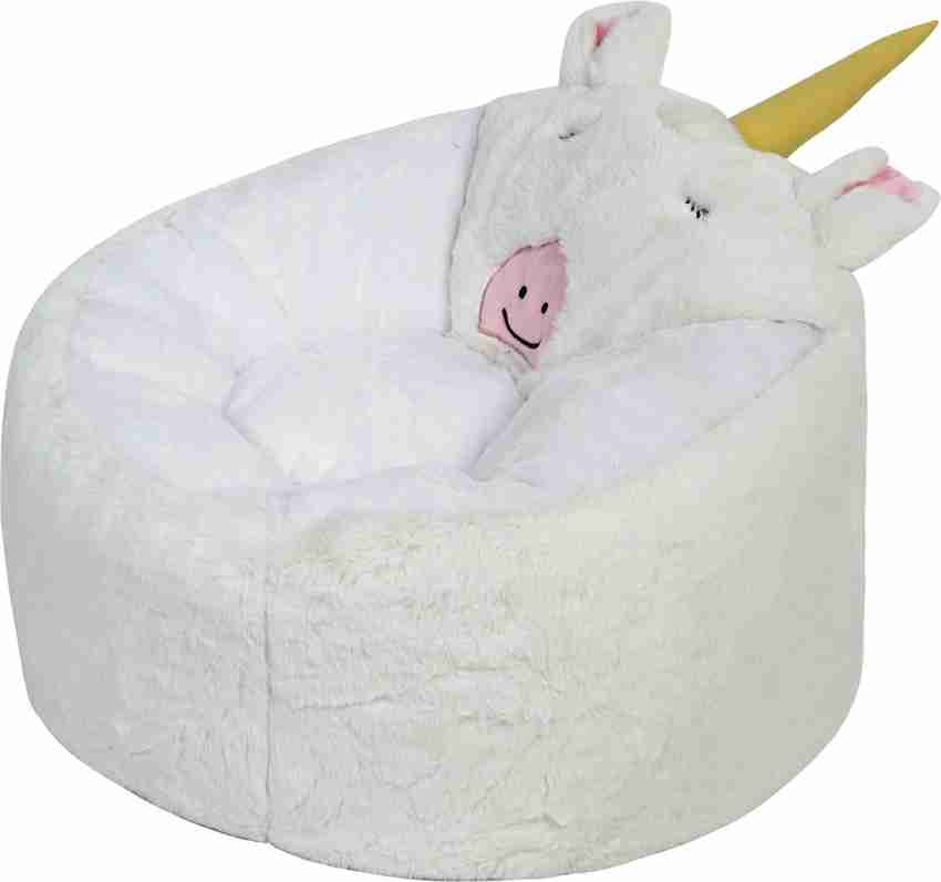 Kalina Velvet L Chair Kid Bean Bag Price in India Buy Kalina