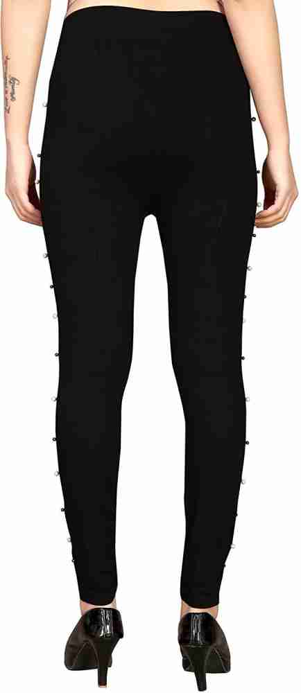 Buy MH Product Polycotton Jegging with Side Stone/Cotton Lycra