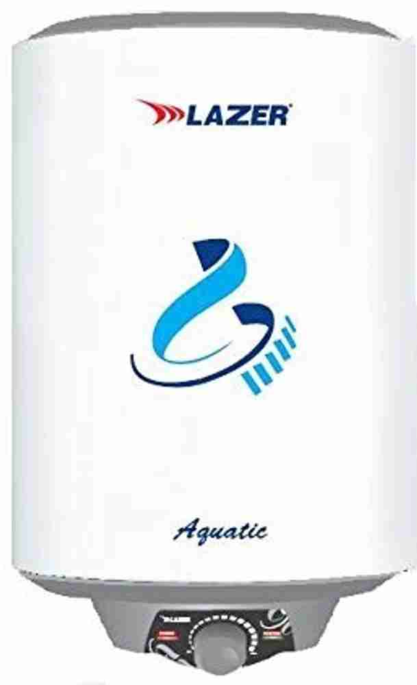 Lazer 25 L Storage Water Geyser (Aquatic 25-Litre Vertical Water Heater  (White), White, Grey) Price in India - Buy Lazer 25 L Storage Water Geyser  (Aquatic 25-Litre Vertical Water Heater (White), White,
