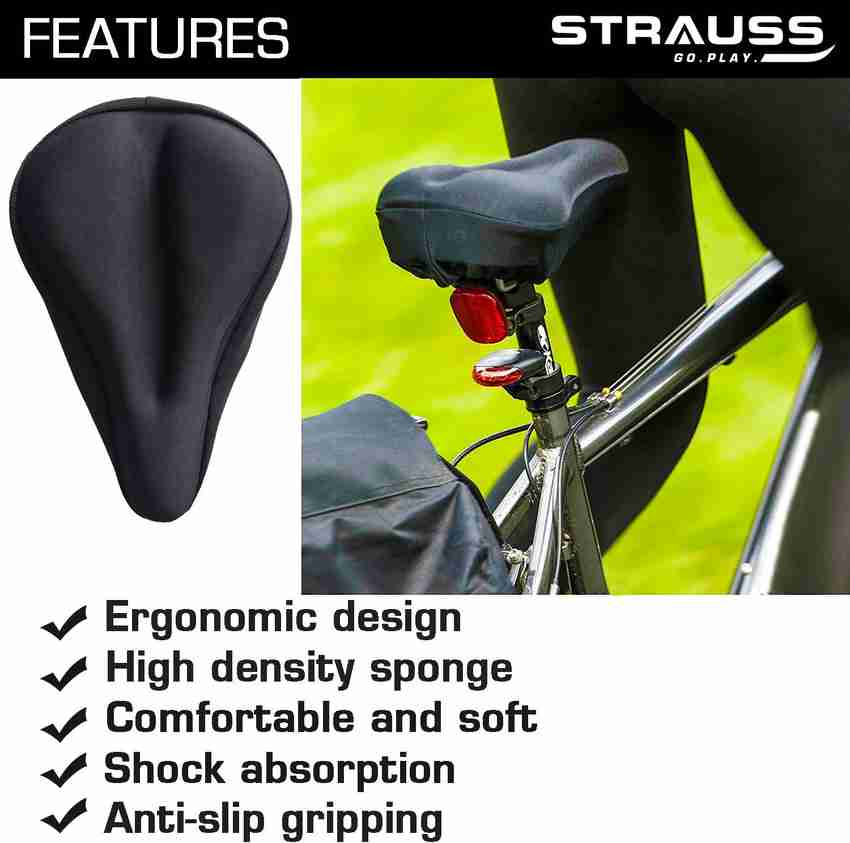 Ergonomic bike seat sale cover