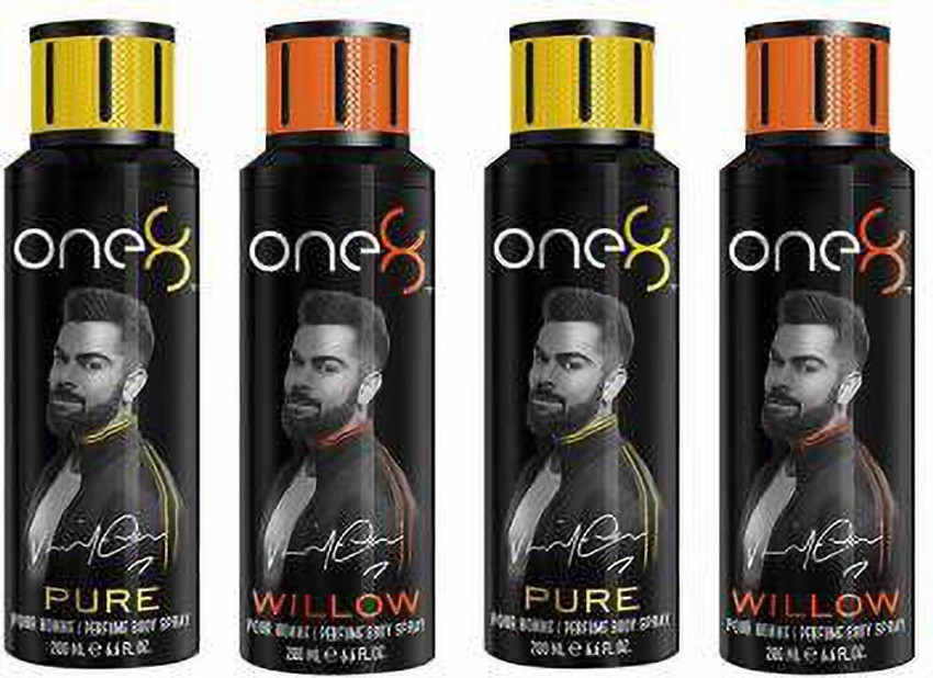 one8 by Virat Kohli WILLOW PURE Deodorant Spray For Men