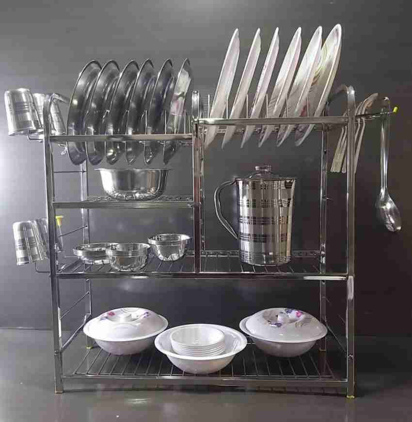 FORTUNE BLU Utensil Kitchen Rack Steel Kitchen rack stainless steel wall mount rack utensils stand s s rack Price in India Buy FORTUNE BLU Utensil Kitchen Rack Steel Kitchen rack stainless