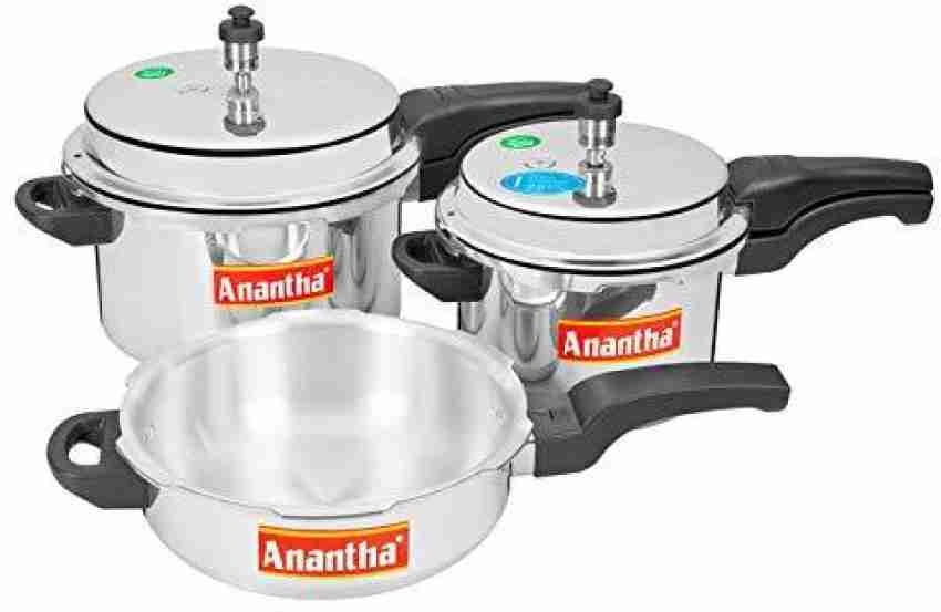 Anantha stainless outlet steel pressure cooker