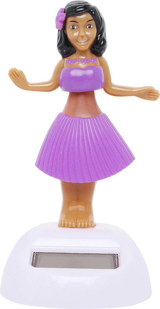 VOILA Solar Powered Dancing Hula Girl Swinging Bobble Doll Gift