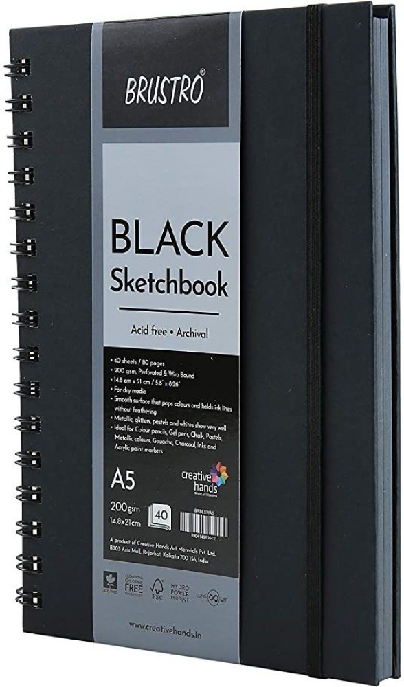 Zaslan A5 sketchbook Sketch Pad Price in India - Buy Zaslan A5