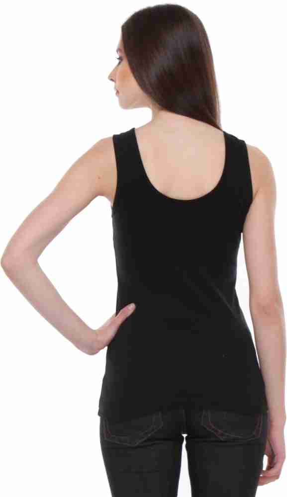 WOMEN black tank top/vest