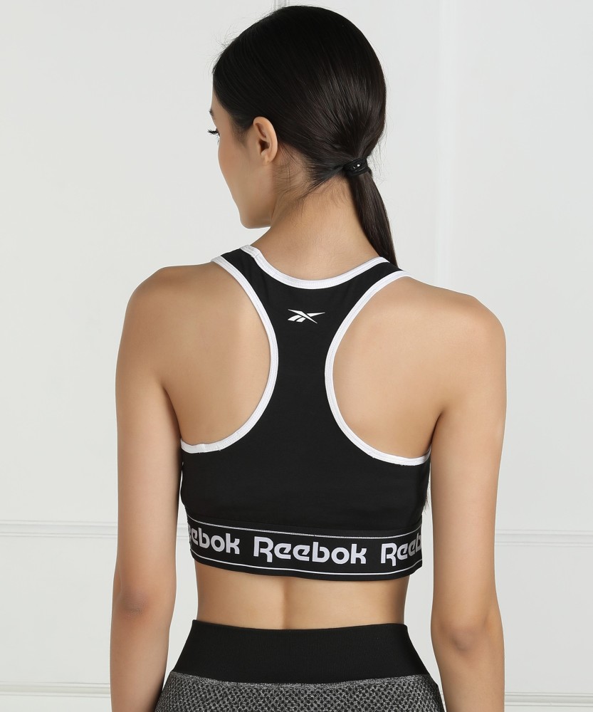 Reebok Black Sports Bra Size M - 64% off