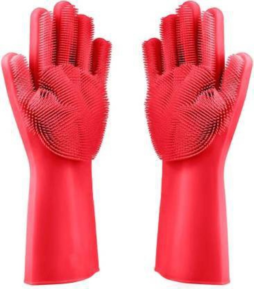 Dishwashing on sale gloves india