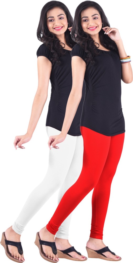 Buy Lyra Women's Tan Solid Churidar Leggings Online at Best Prices in India  - JioMart.