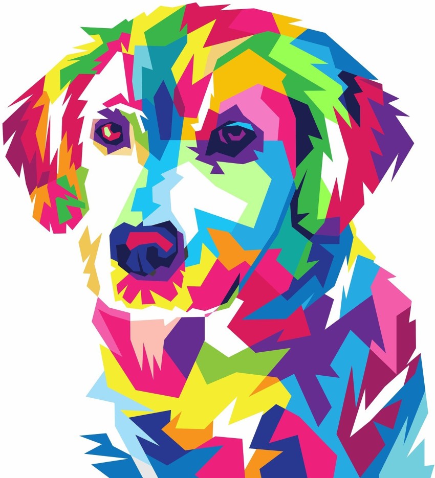 SRD 88.9 cm Dog Self Adhesive Sticker Price in India - Buy SRD 88.9 cm Dog Self  Adhesive Sticker online at