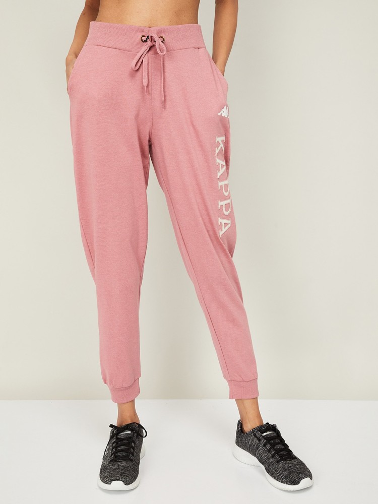 Pink kappa hot sale joggers