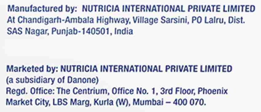 Nutricia farex top