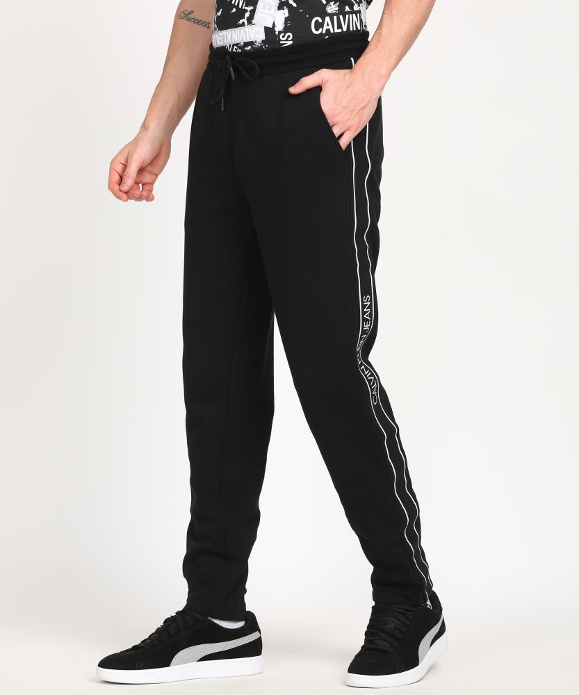 Calvin klein side outlet stripe track pants