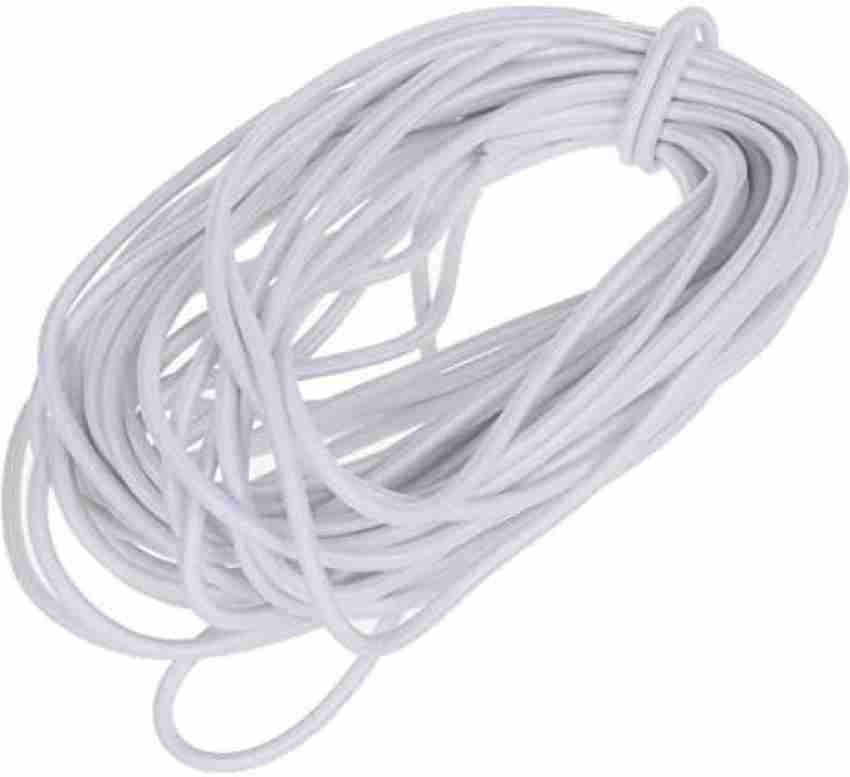 Usew 1/8-Inch (3mm) Black Heavy Stretch Round String Elastic Cord (Cut of 10 Yards)