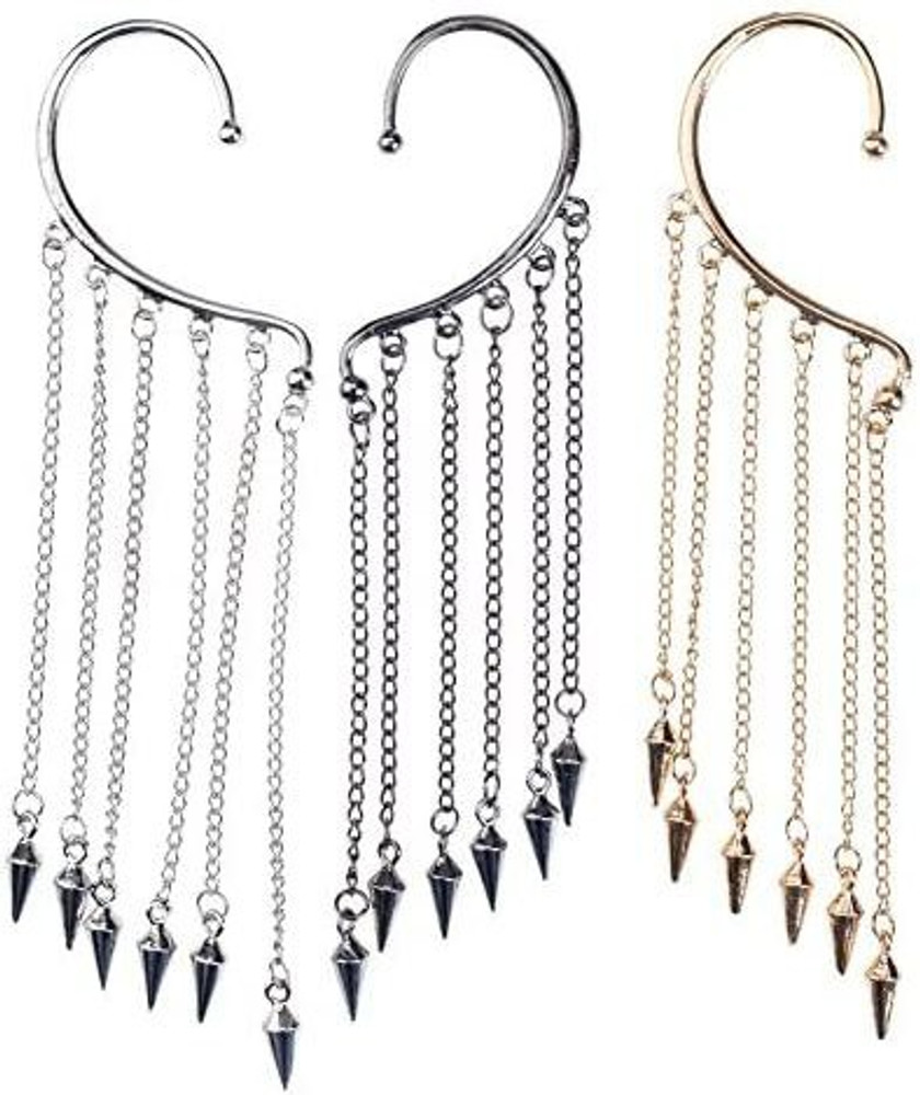 Punk dangle earrings hot sale