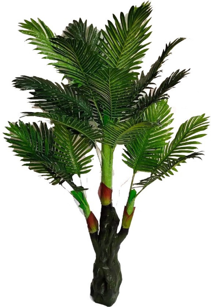 KAYKON Big Artificial Palm Tree Areca Plant For Indoor Home Decor