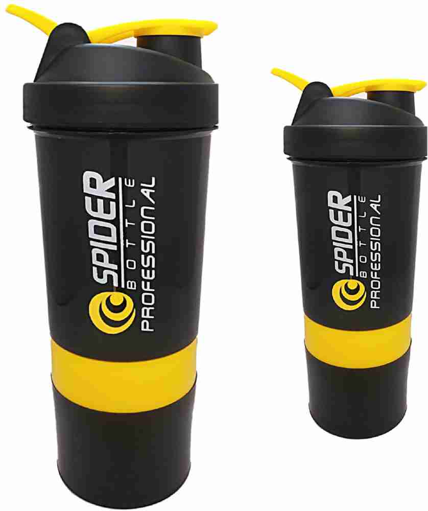 TRUE INDIAN Premium Protein Shaker Bottle Combo with 2 Extra Compartment  for Gym & Exercise 500 ml Shaker - Buy TRUE INDIAN Premium Protein Shaker  Bottle Combo with 2 Extra Compartment for