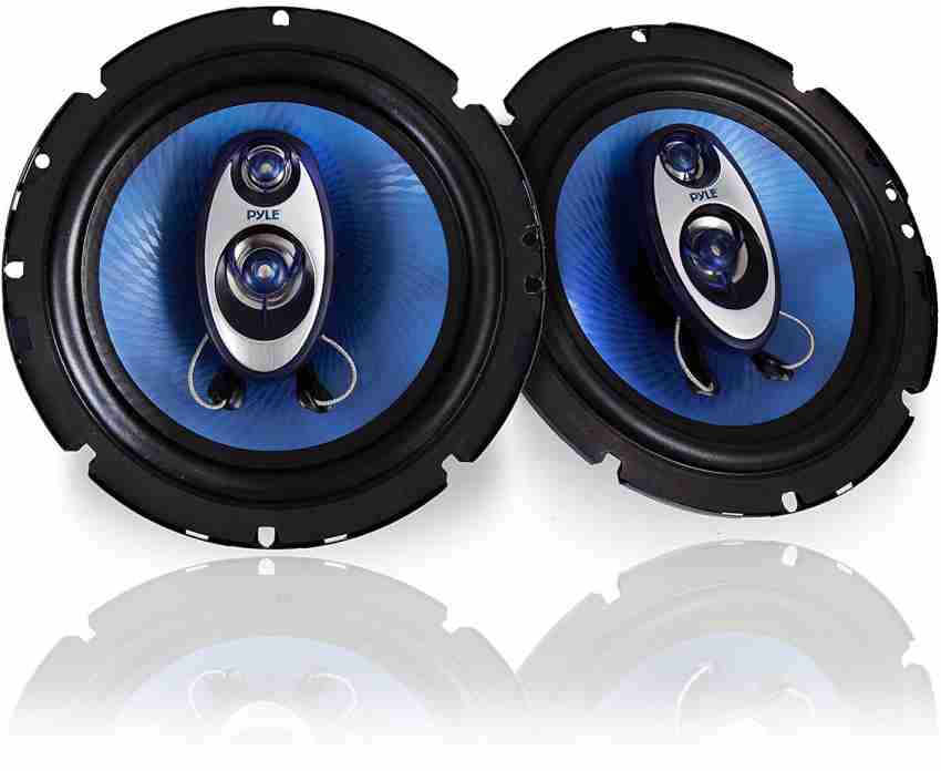 PYLE PL63BL PL63BL 6.5-Inch 360-Watt 3-Way Speakers (Pair) Coaxial